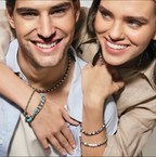 INSTINCTSTYLE Sea Edition bracelet in steel and natural stones Green Aventurine