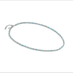 INSTINCTSTYLE Sea Edition necklaces in steel and natural stones Turquoise