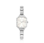 Nomination Paris Rectangular watch Silver with Stones