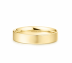 Gold 4mm Smooth Band