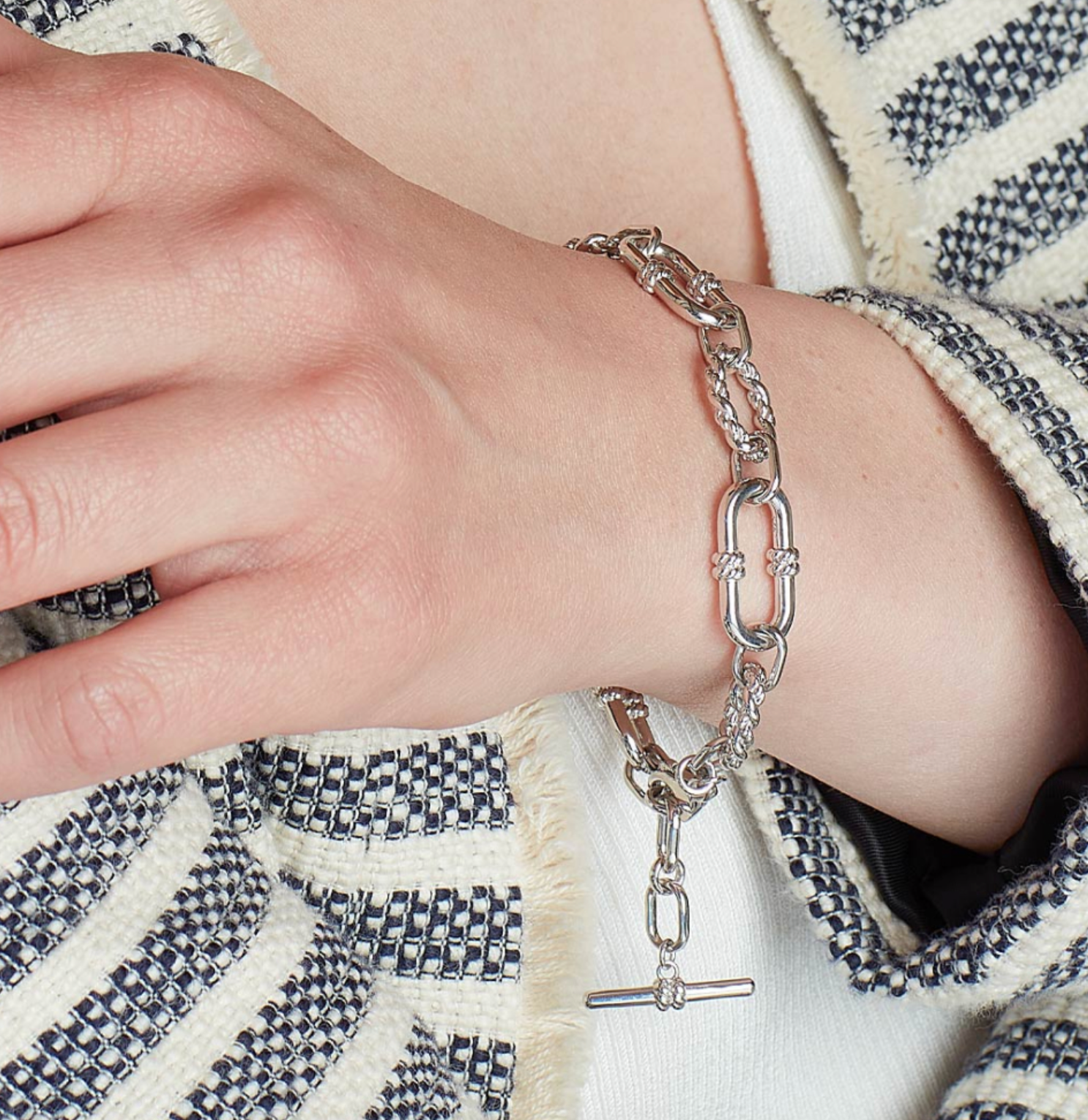 Marina Rope Link Duo Grande Chain Bracelet