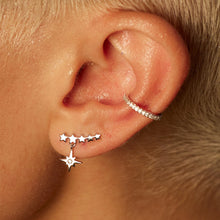 Load image into Gallery viewer, Starburst Ear Climber Earrings
