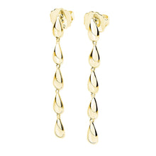Load image into Gallery viewer, Gold Tear Drop Earrings TDER1G
