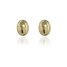 Load image into Gallery viewer, Vega Gold Polished Clip On Earrings
