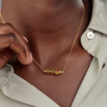 Gold Vegas Baby Necklace