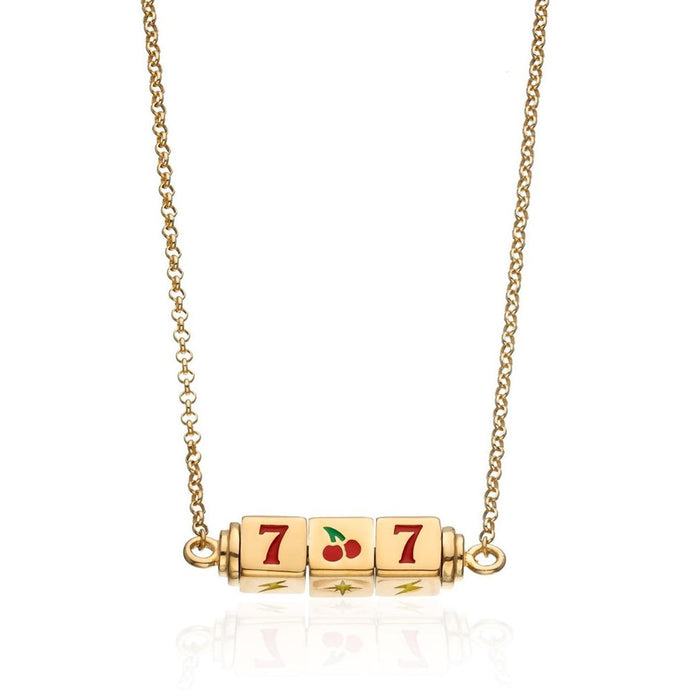 Gold Vegas Baby Necklace