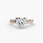 The Twisted Pavé Solitaire