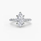 Solitaire with Eternity Pavé 2