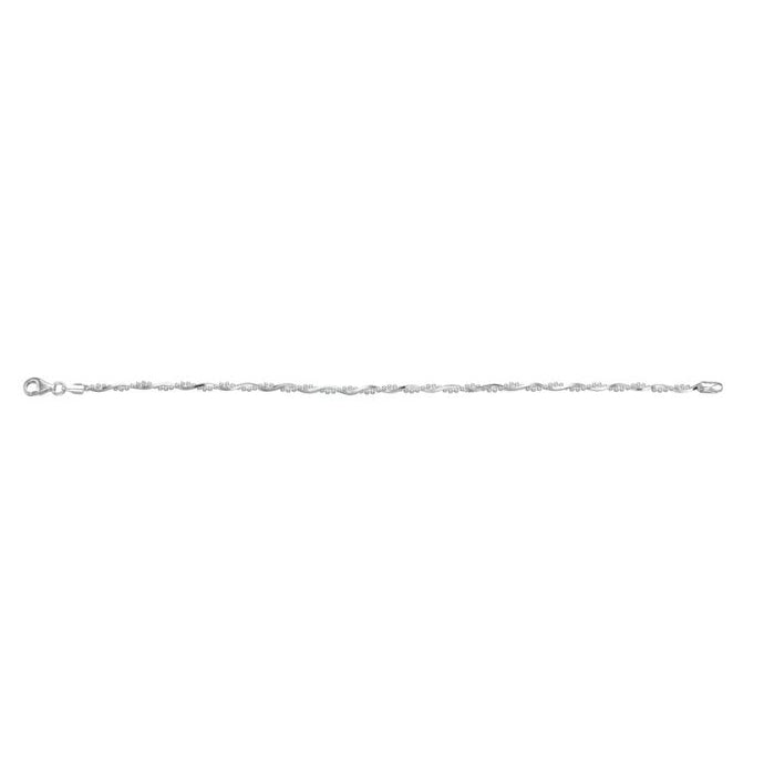 Twisted Beaded Chain Bracelet B4327