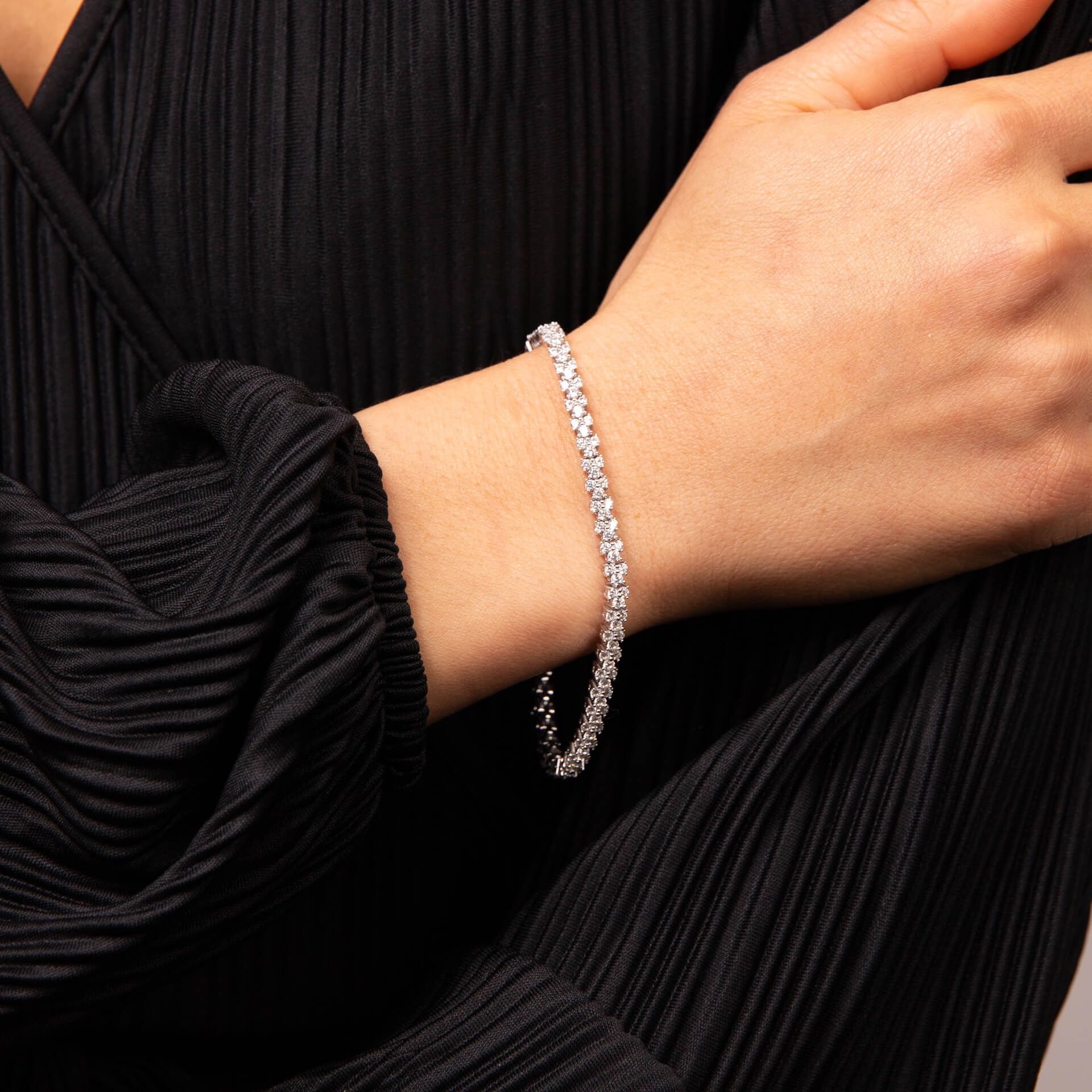 Diamonfire Claw Set Tennis Bracelet