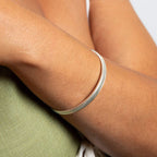 Ridged Spinner Bangle B5526