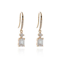 Load image into Gallery viewer, Lani CZ Earrings Gold
