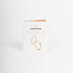 3mm Four Claw Solitaire Diamonfire Zirconia Stud Earrings