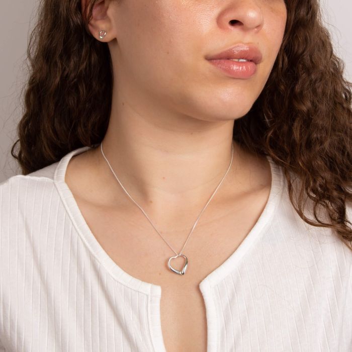 Slip on Heart Pendant (Large)