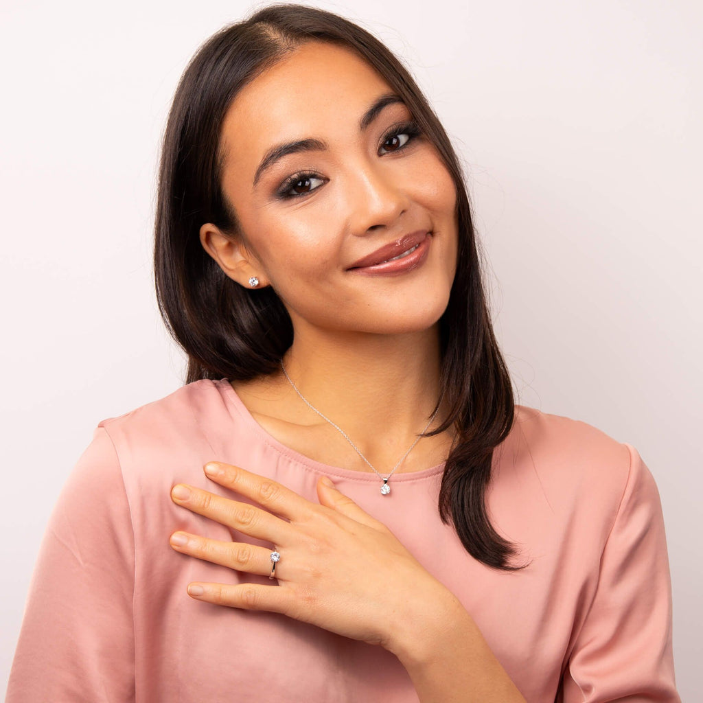 Diamonfire Four Claw 1.00ct Pendant