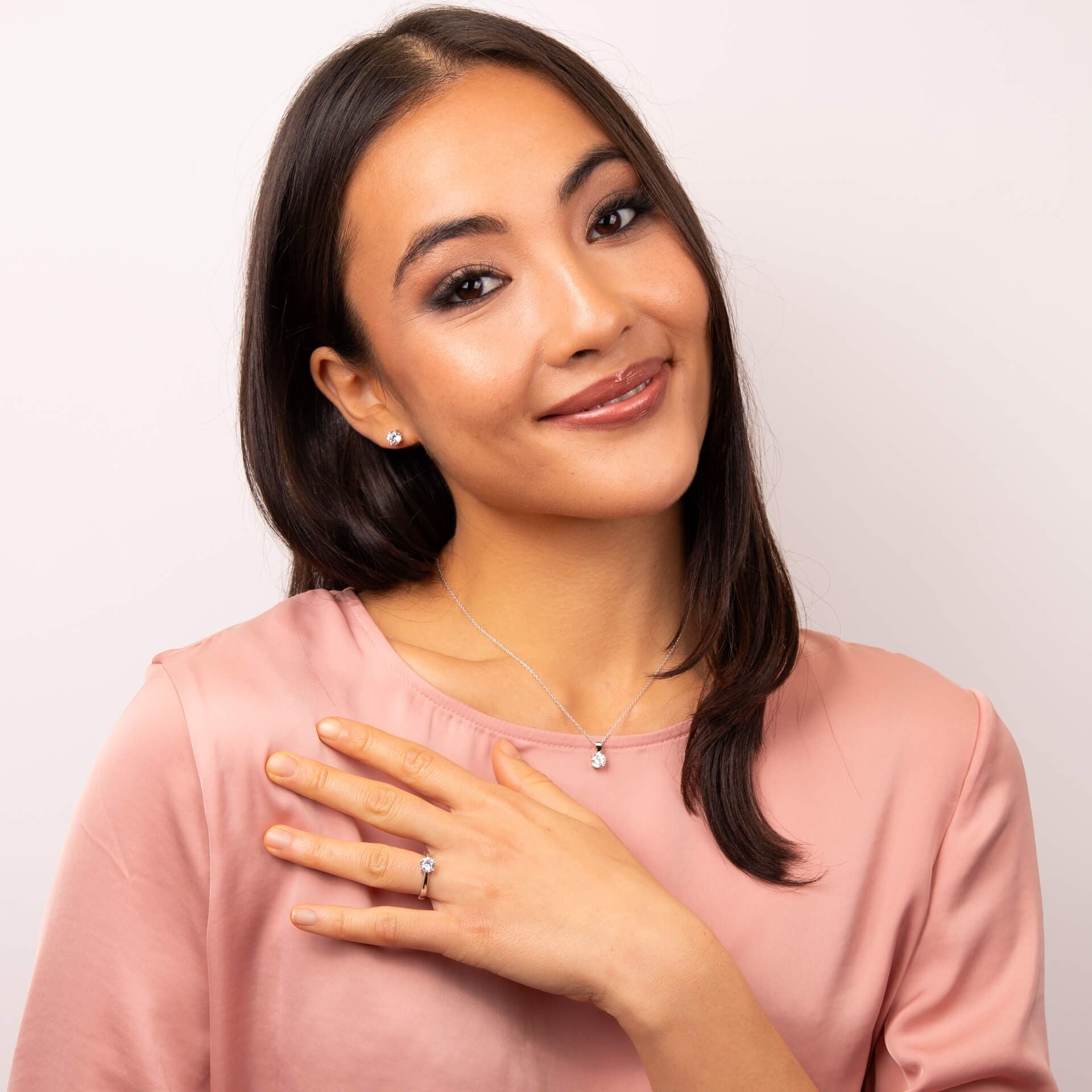 Diamonfire Four Claw 1.00ct Pendant