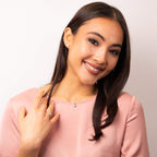 Diamonfire 0.75ct Zirconia 24ct Gold Plated Solitaire Earrings