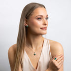 Diamonfire Emerald Oval Cluster Ring