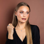 Diamonfire Square Aquamarine Blue Zirconia Trilogy Ring