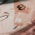 Amalfi Three Colour Twist Ring in 9ct Gold