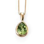 9ct Gold Peridot Pendant