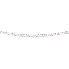Load image into Gallery viewer, Silver Curb Chain With Extender 56cm-61cm

