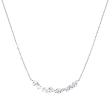 Load image into Gallery viewer, Diamonfire Baguette Zirconia Scatter Necklace
