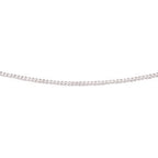 Sterling Silver Curb Chain with Extender