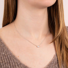 Load image into Gallery viewer, Diamonfire Floating Baguette Zirconia Necklace N4552
