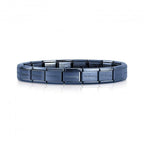 Nomination CLASSIC Blue Coloured Base Bracelets in stainless steel