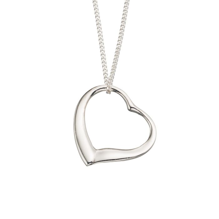 Slip on Heart Pendant (Large)