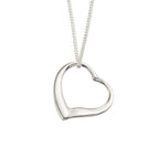Slip on Heart Pendant (Large)