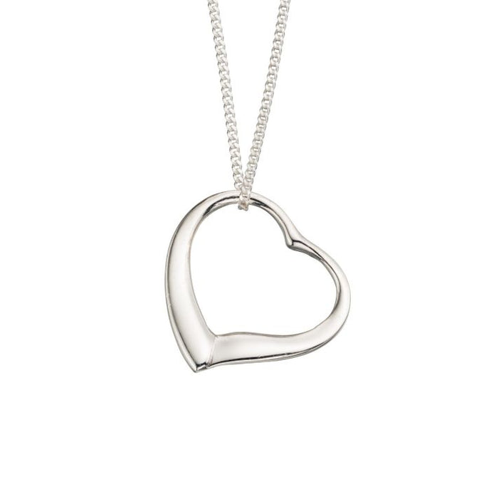 Slip on Heart Pendant (Large)
