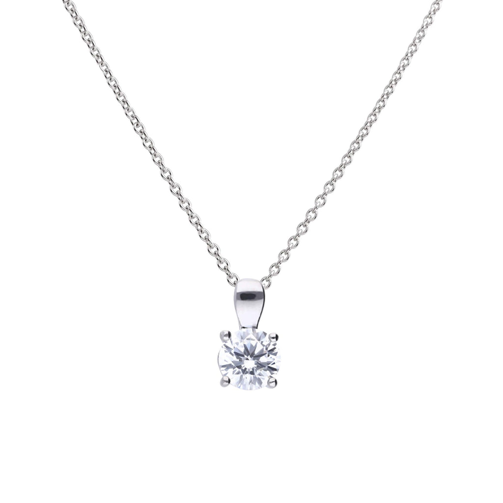 Diamonfire Four Claw 1.00ct Pendant