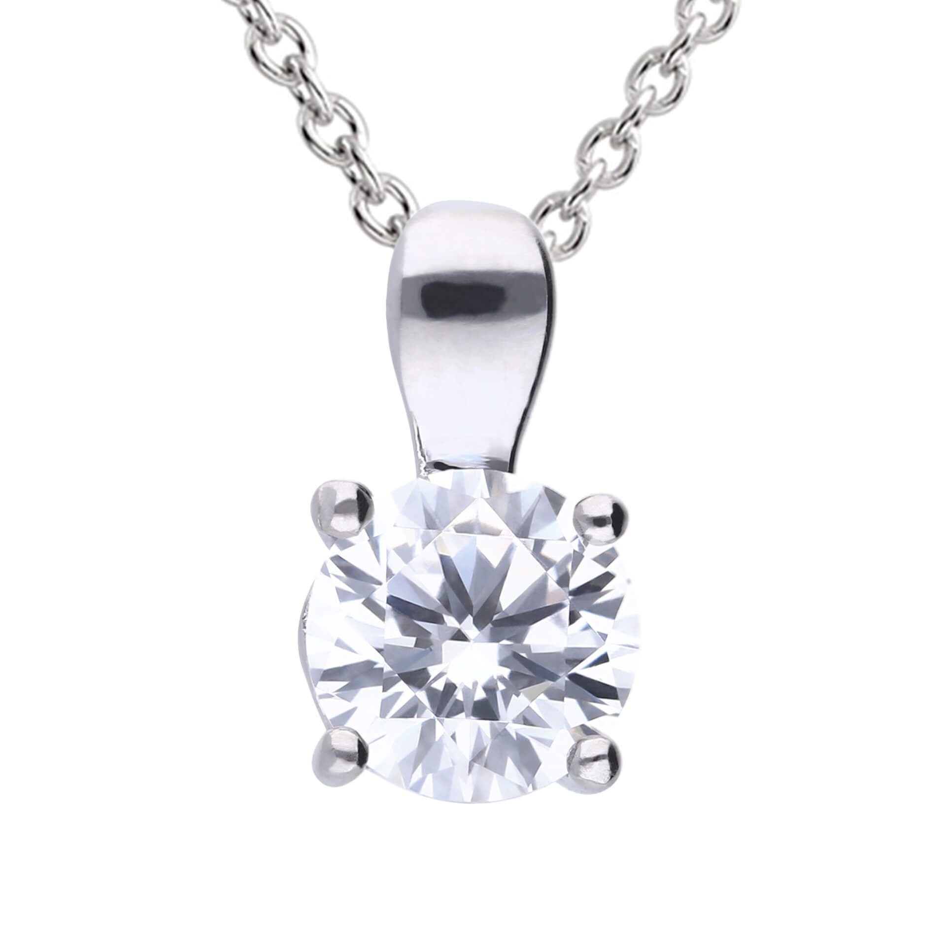 Diamonfire Four Claw 1.00ct Pendant