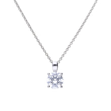 Load image into Gallery viewer, Diamonfire Four Claw 2ct Pendant With l Zirconia P4920
