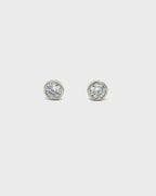 Rubover 5mm Round Earrings