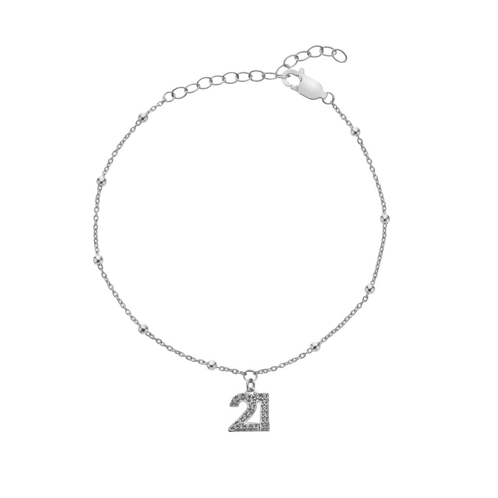 21st Birthday Bracelet