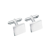 Load image into Gallery viewer, Solid Square Cufflinks (Engravable) V124
