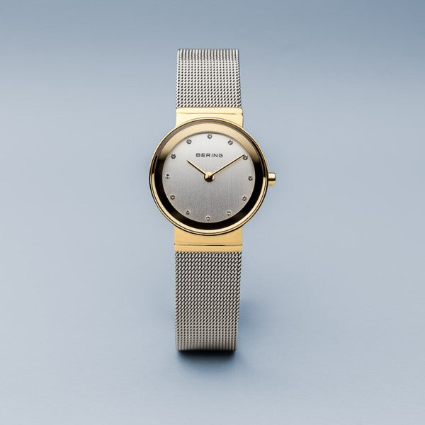 BERING Silver and gold watch 10126-001