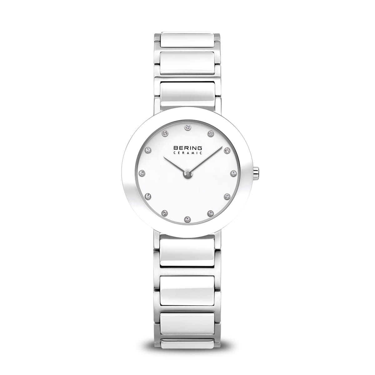 BERING Ladies White Ceramic Watch 11429-754