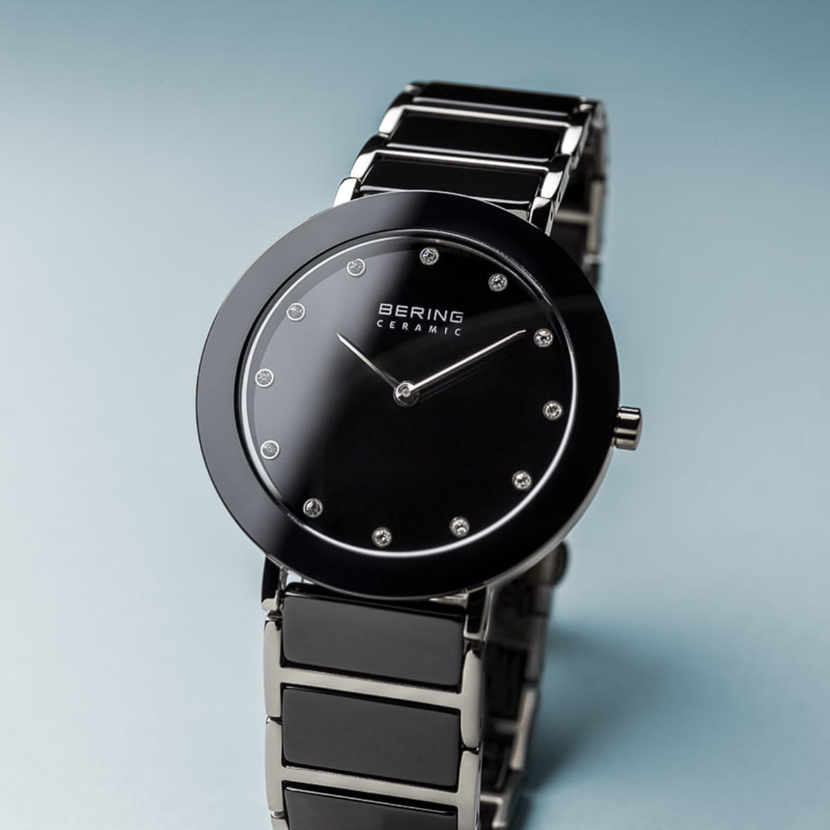 BERING Black Ceramic Watch 11435-749
