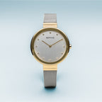 BERING Silver and gold watch 12034-010