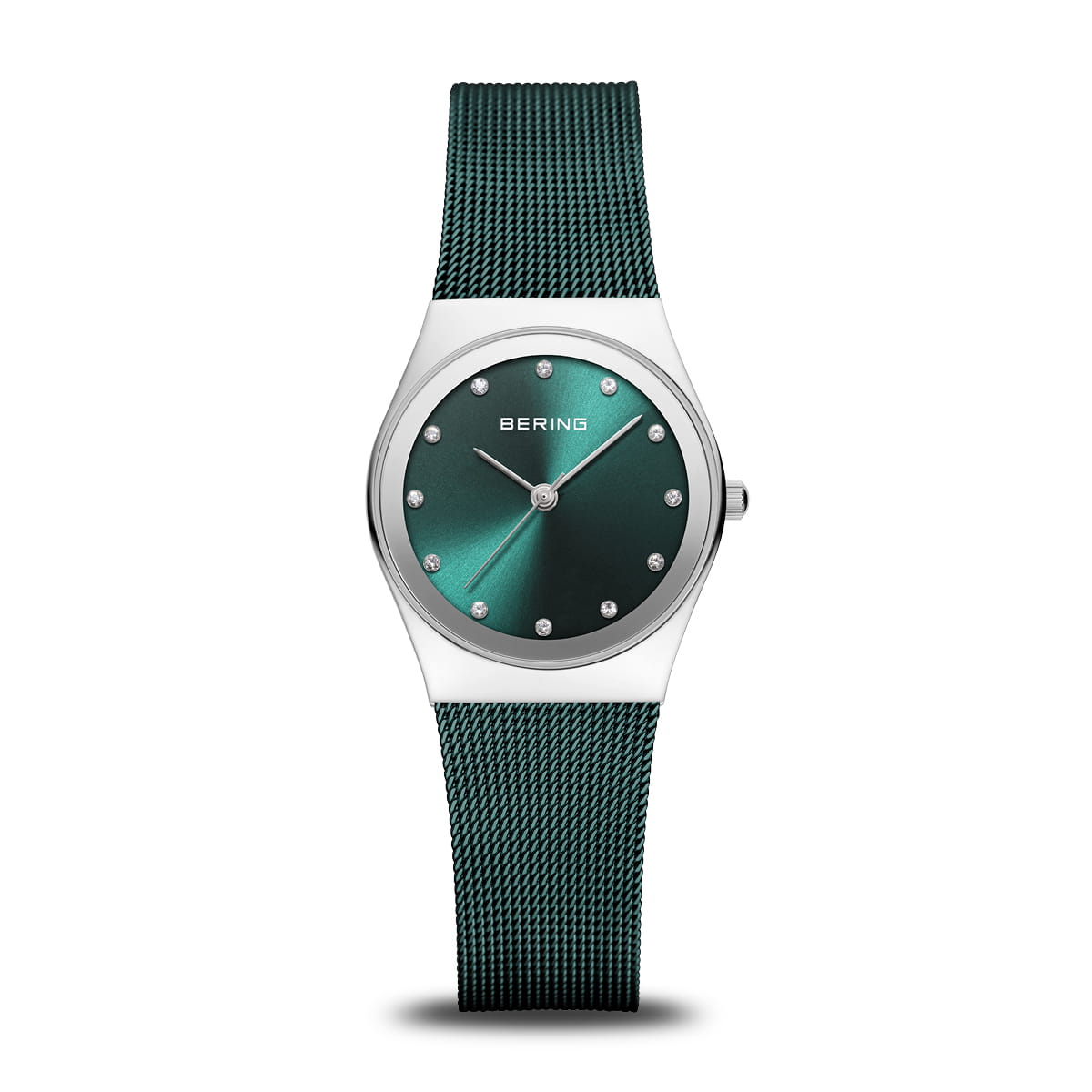 BERING Ladies Silver and Teal Watch 12927-808
