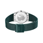 BERING Ladies Silver and Teal Watch 12927-808