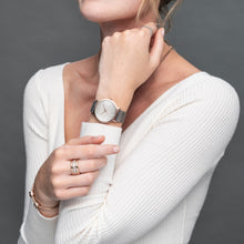 Load image into Gallery viewer, BERING Grey and Rose Gold Watch 13436-369
