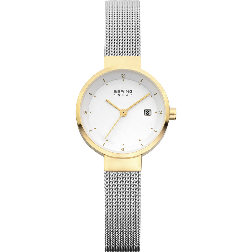BERING Ladies Solar Gold Watch 14426-010