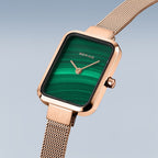 BERING Ladies Malachite Watch 14520-368