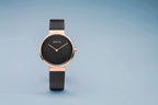 BERING Ladies Black and Gold Watch 14531-166