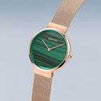 BERING Ladies Malachite Watch 14531-368